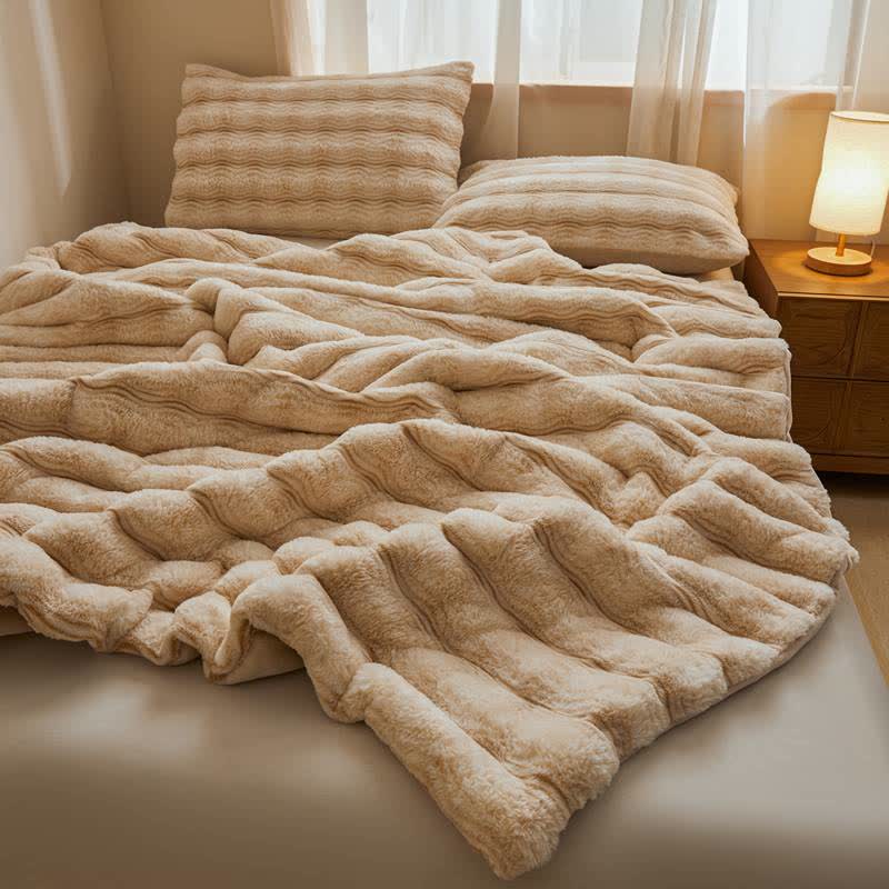 Ownkoti Soft Plush Wavy Fluffy Blanket - image 25