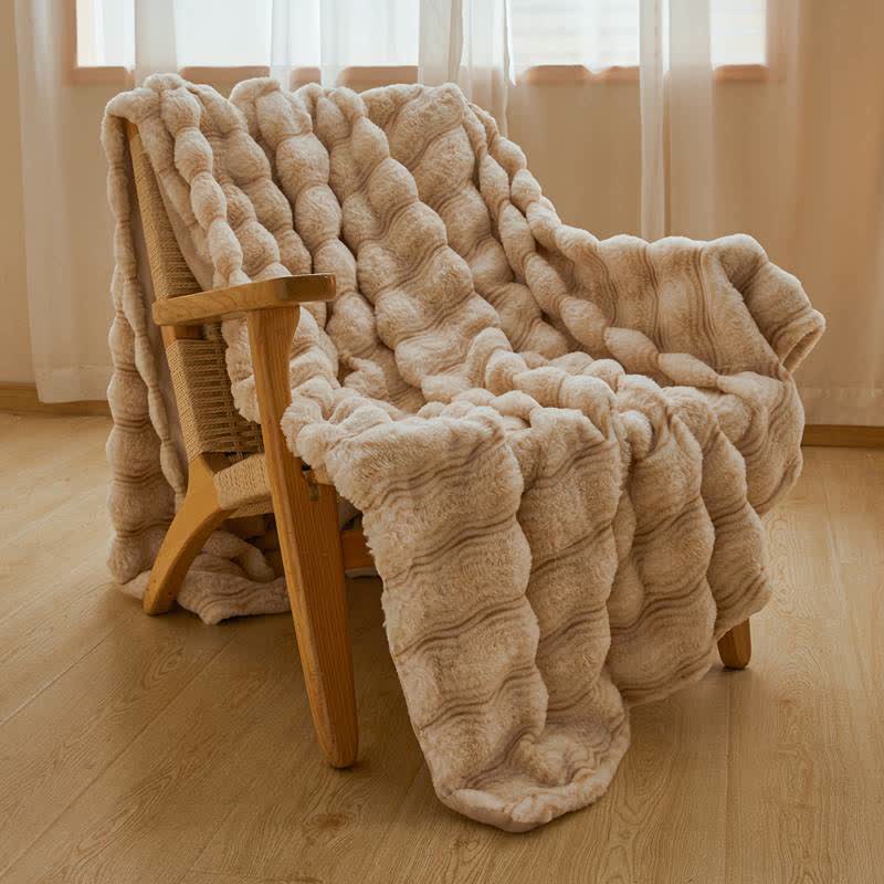 Ownkoti Soft Plush Wavy Fluffy Blanket - image 28