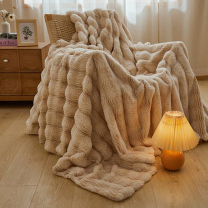 Ownkoti Soft Plush Wavy Fluffy Blanket - image 29