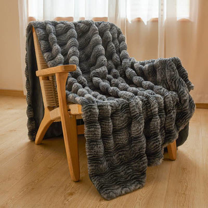 Ownkoti Soft Plush Wavy Fluffy Blanket - image 36