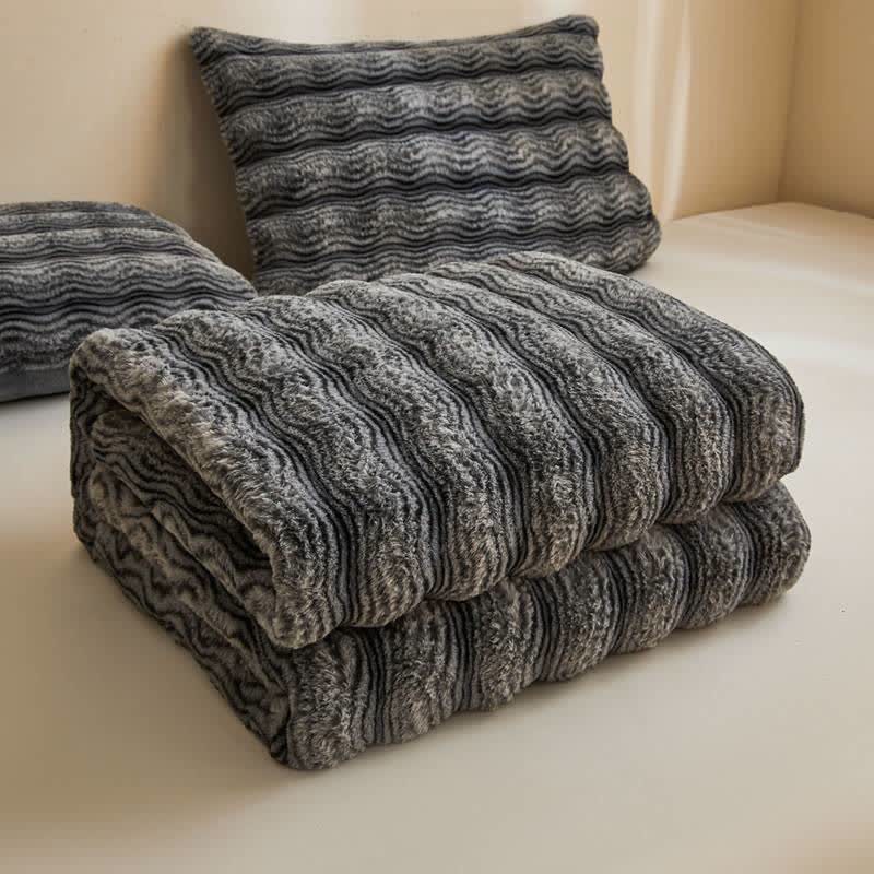 Ownkoti Soft Plush Wavy Fluffy Blanket - image 32