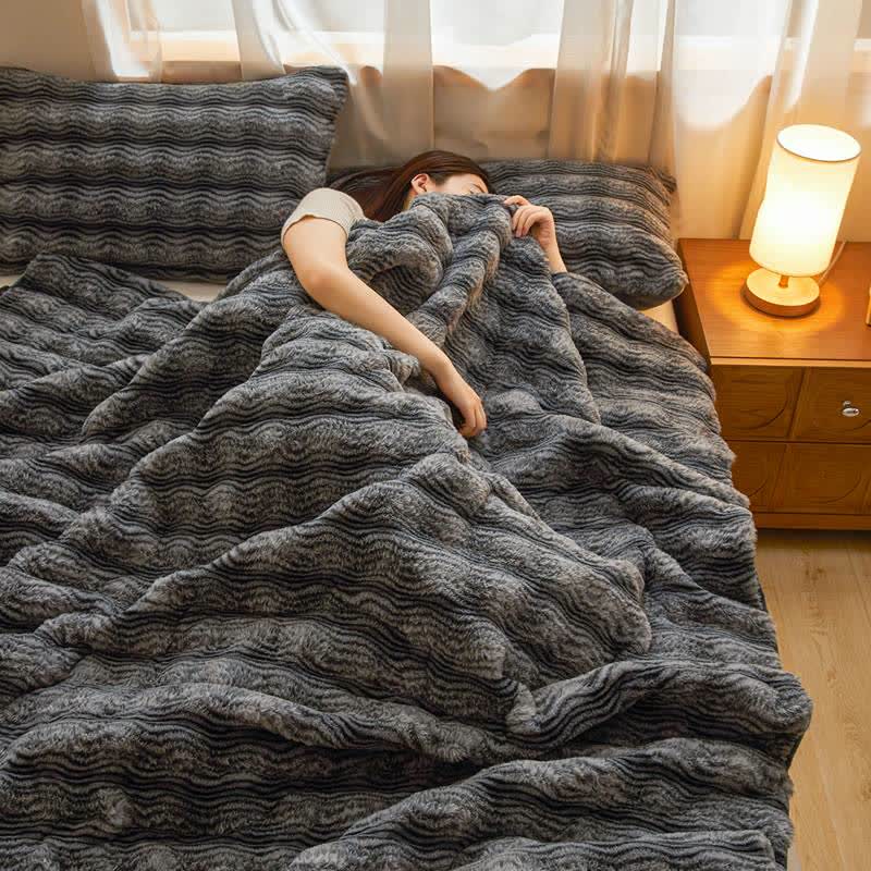 Ownkoti Soft Plush Wavy Fluffy Blanket - image 34