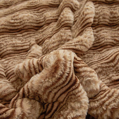 Ownkoti Soft Plush Wavy Fluffy Blanket - image 46