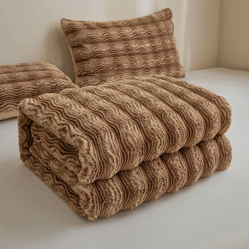 Ownkoti Soft Plush Wavy Fluffy Blanket - image 40