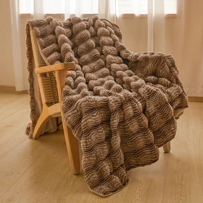 Ownkoti Soft Plush Wavy Fluffy Blanket - image 44
