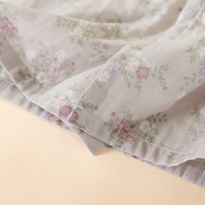 Ownkoti Floral Cotton Gauze Nightgown Home Wear - image 12