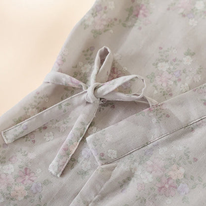 Ownkoti Floral Cotton Gauze Nightgown Home Wear - image 8