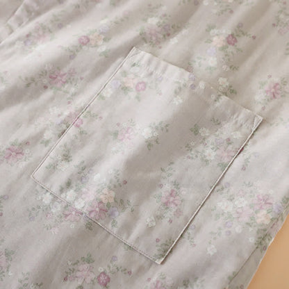 Ownkoti Floral Cotton Gauze Nightgown Home Wear - image 10