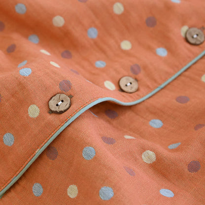 Ownkoti Playful Dot Cotton Gauze Loungewear Set - image 9