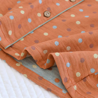 Ownkoti Playful Dot Cotton Gauze Loungewear Set - image 8
