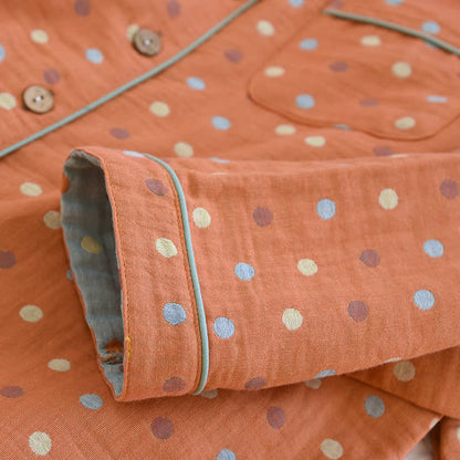 Ownkoti Playful Dot Cotton Gauze Loungewear Set - image 10
