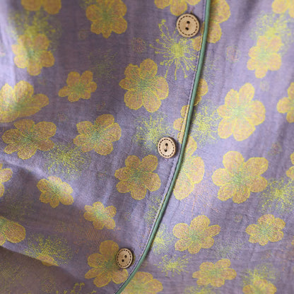 Ownkoti Floral Piped Cotton Gauze Sleepwear Set - image 3