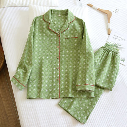 Ownkoti Ditsy Floral Long Sleeve Loungewear Set - image 1