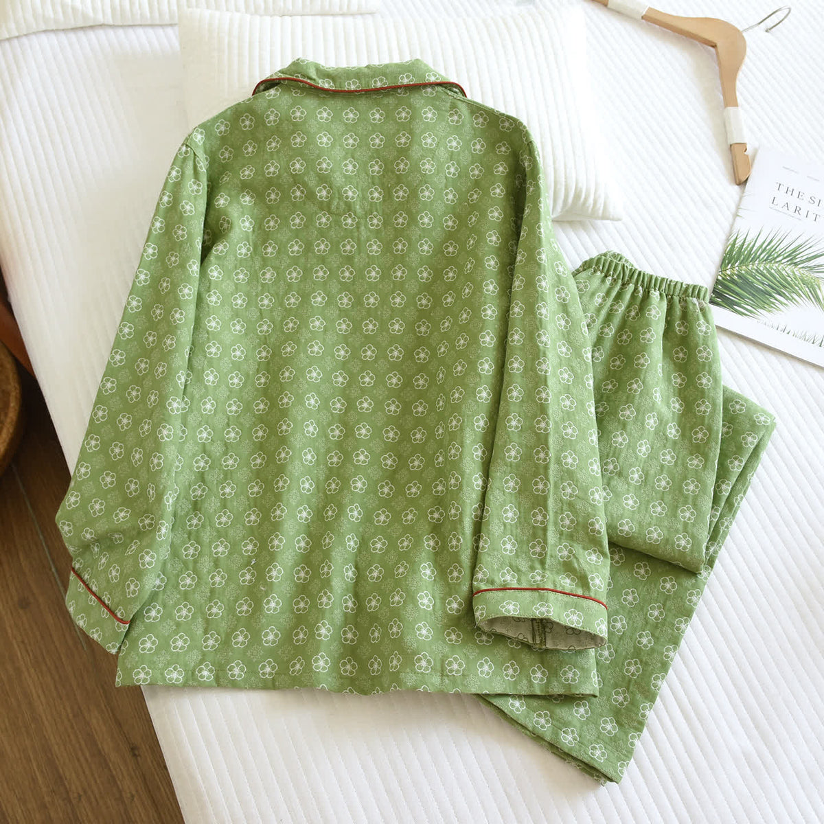 Ownkoti Ditsy Floral Long Sleeve Loungewear Set - image 2