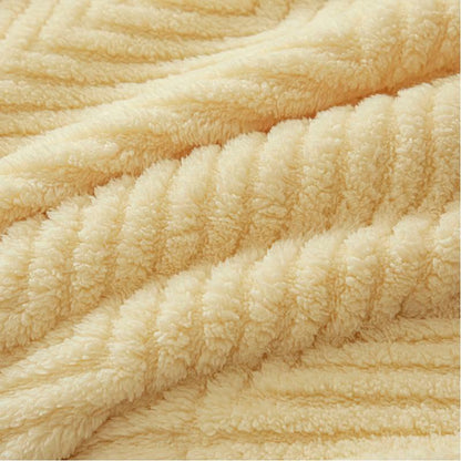 Ownkoti Diamond-Weave Sherpa Throw Blanket - image 49