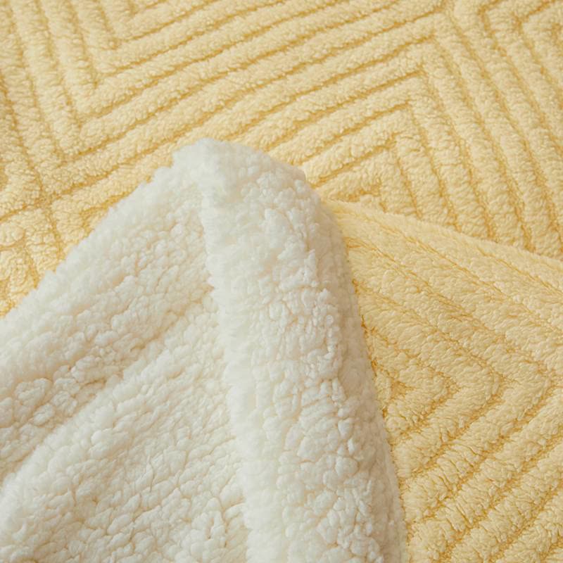 Ownkoti Diamond-Weave Sherpa Throw Blanket - image 48