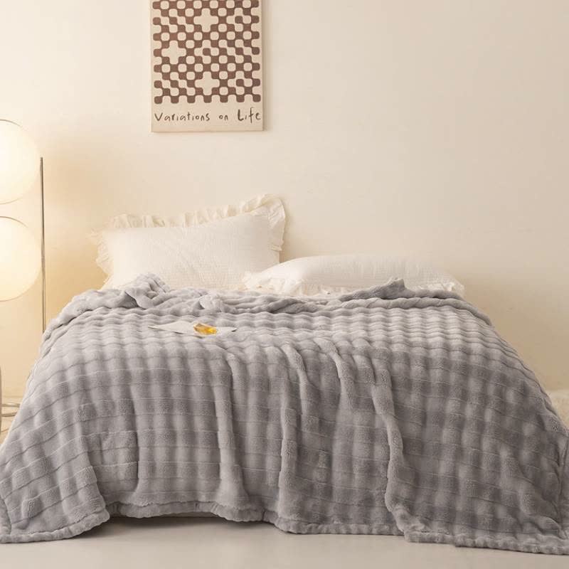 Ownkoti Grid Embossed Thickened Thermal Blanket - image 16