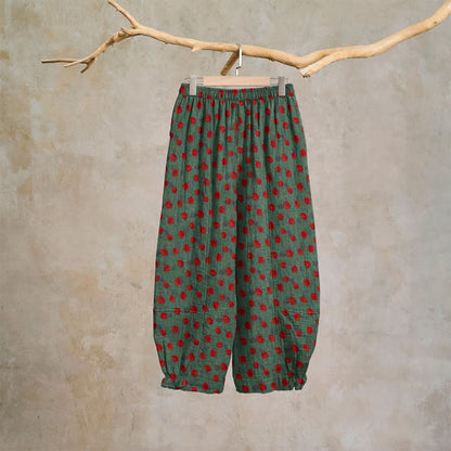 Ownkoti Polka Dot Cotton Harem Pants - image 7