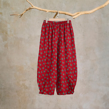 Ownkoti Polka Dot Cotton Harem Pants - image 1