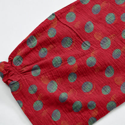Ownkoti Polka Dot Cotton Harem Pants - image 5
