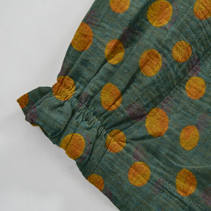 Ownkoti Polka Dot Cotton Harem Pants - image 16