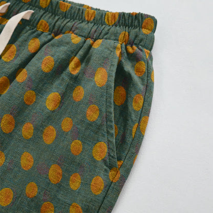Ownkoti Polka Dot Cotton Harem Pants - image 15