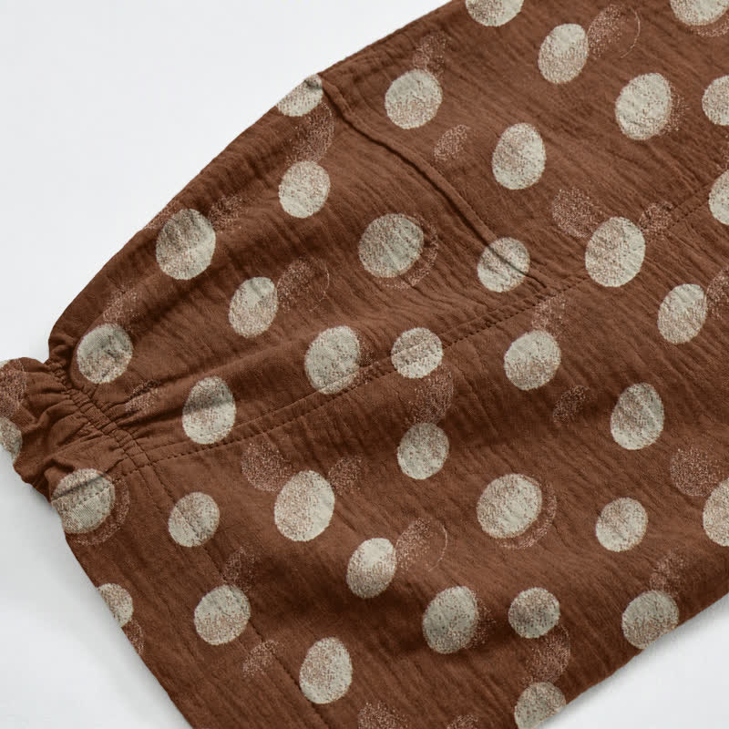 Ownkoti Polka Dot Cotton Harem Pants - image 29