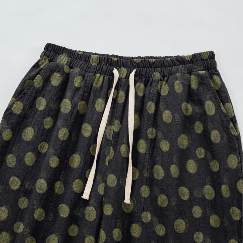 Ownkoti Polka Dot Cotton Harem Pants - image 38