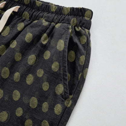 Ownkoti Polka Dot Cotton Harem Pants - image 39