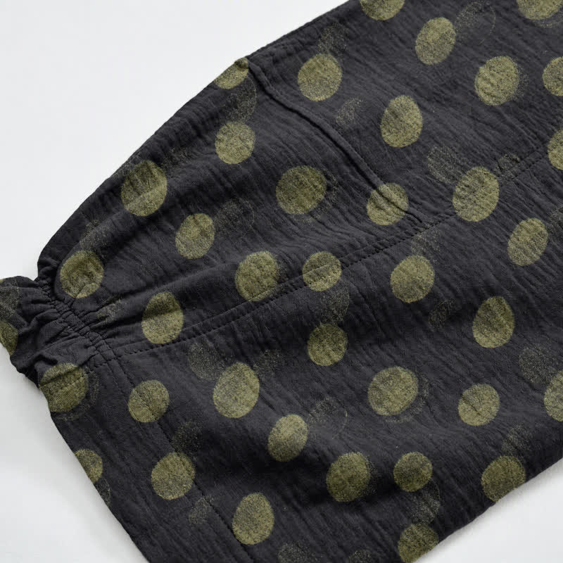 Ownkoti Polka Dot Cotton Harem Pants - image 41