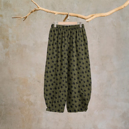 Ownkoti Polka Dot Cotton Harem Pants - image 43