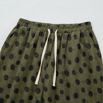 Ownkoti Polka Dot Cotton Harem Pants - image 44