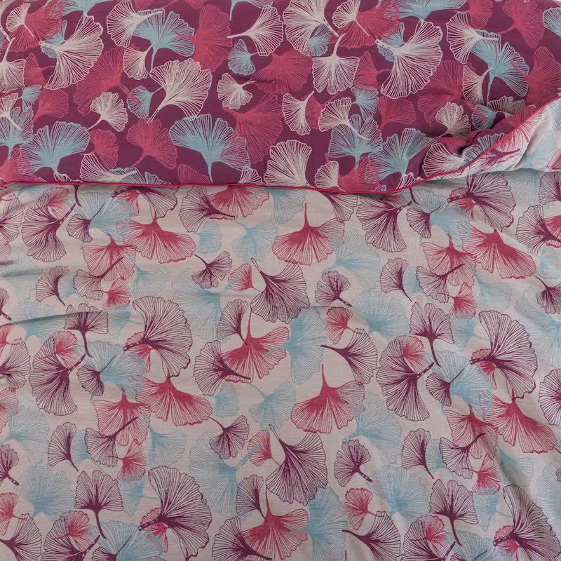 Ownkoti Watercolor Ginkgo Leaf Cotton Gauze Quilt - image 5