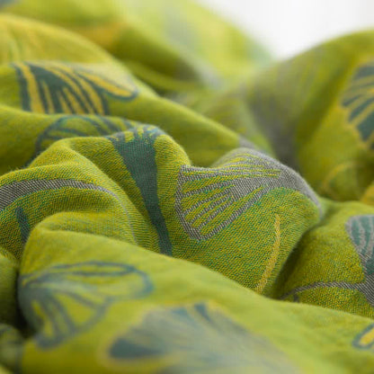 Ownkoti Green Ginkgo Leaf Cotton Gauze Quilt - image 11