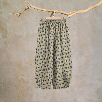 Ownkoti Polka Dot Cotton Harem Pants - image 55