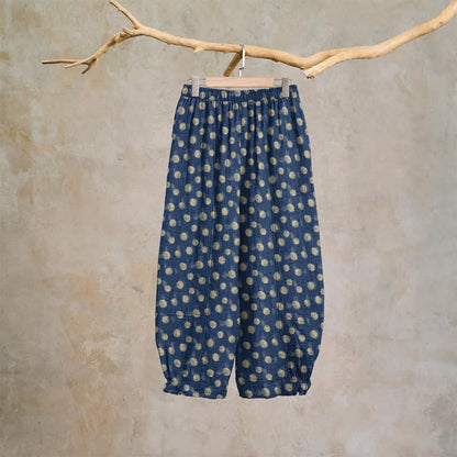 Ownkoti Polka Dot Cotton Harem Pants - image 49