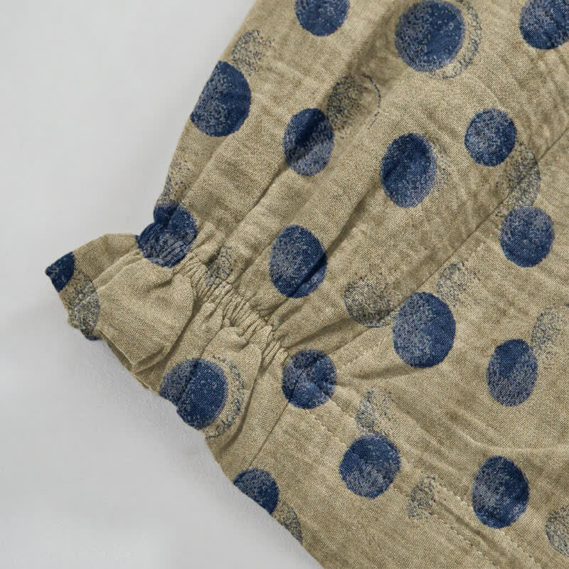 Ownkoti Polka Dot Cotton Harem Pants - image 58