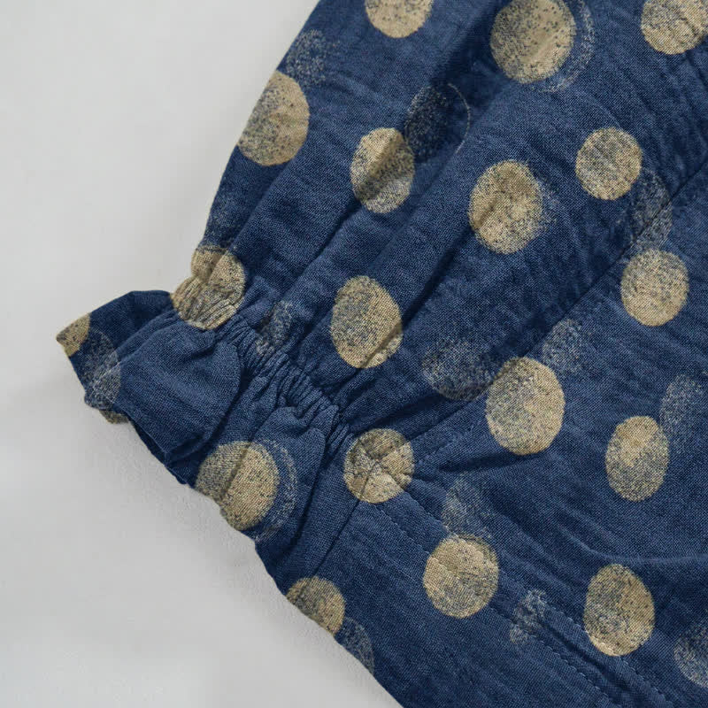 Ownkoti Polka Dot Cotton Harem Pants - image 52