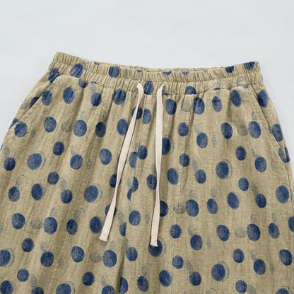 Ownkoti Polka Dot Cotton Harem Pants - image 44