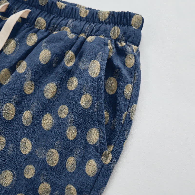 Ownkoti Polka Dot Cotton Harem Pants - image 51