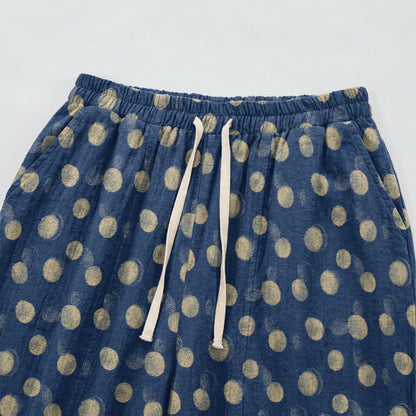 Ownkoti Polka Dot Cotton Harem Pants - image 50