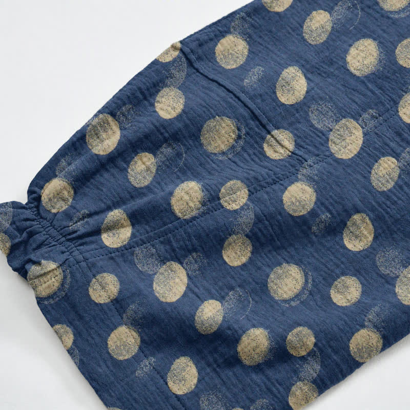 Ownkoti Polka Dot Cotton Harem Pants - image 53
