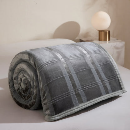 Ownkoti Soft Striped Plaid Fleece Blanket - image 11