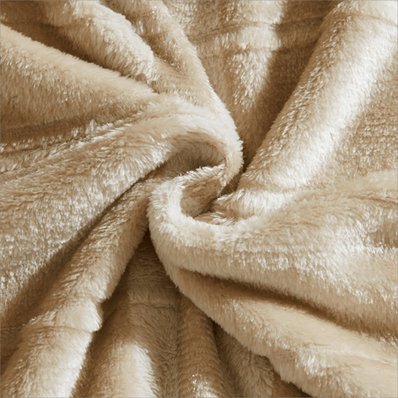 Ownkoti Soft Striped Plaid Fleece Blanket - image 19