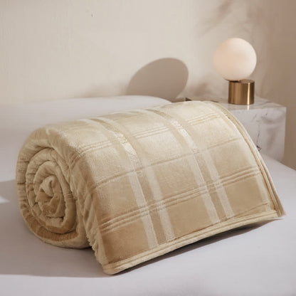 Ownkoti Soft Striped Plaid Fleece Blanket - image 18