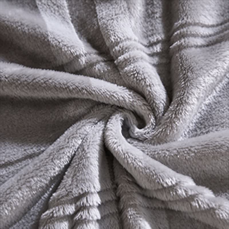 Ownkoti Soft Striped Plaid Fleece Blanket - image 29