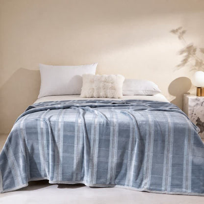 Ownkoti Soft Striped Plaid Fleece Blanket - image 22
