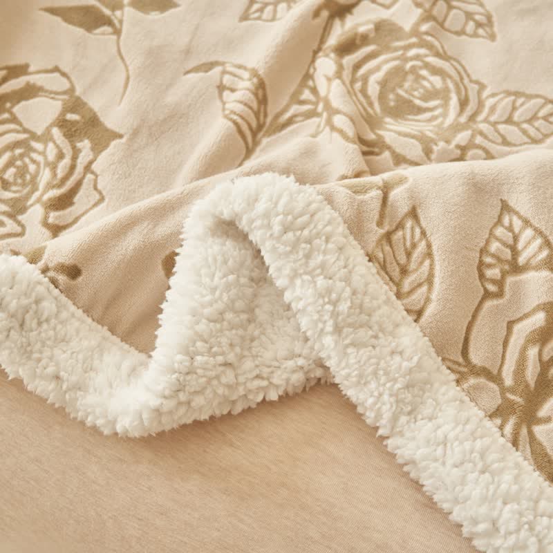 Ownkoti Cozy Pink Romantic Rose Throw Blanket - image 18