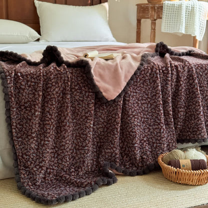 Ownkoti Countryside Ditsy Floral Decorative Throw Blanket - image 20