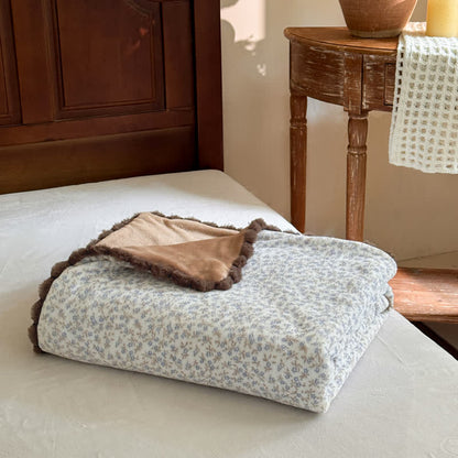 Ownkoti Countryside Ditsy Floral Decorative Throw Blanket - image 31